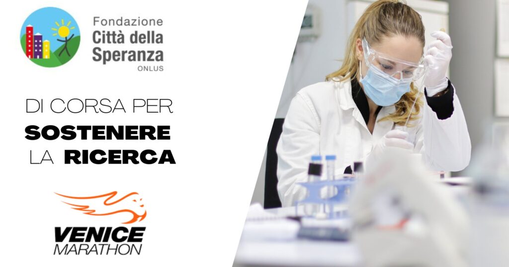 Venice Marathon di corsa per sostenere la ricerca