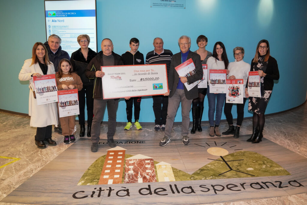 Rally Team calendario benefico Città della Speranza