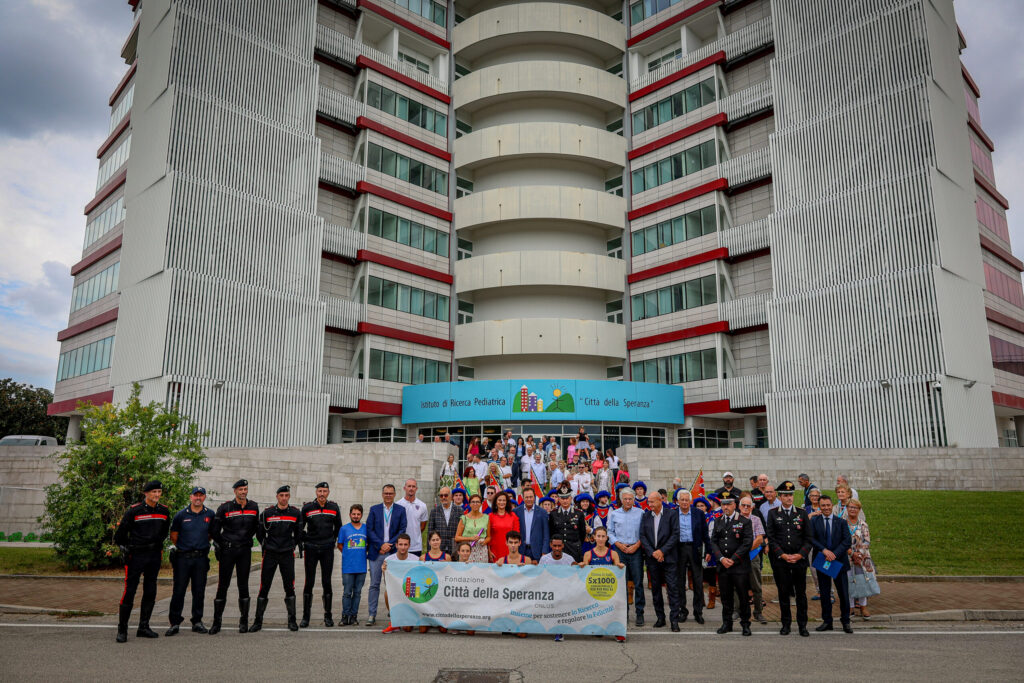 Staffetta 2024 Città della Speranza sport legalità