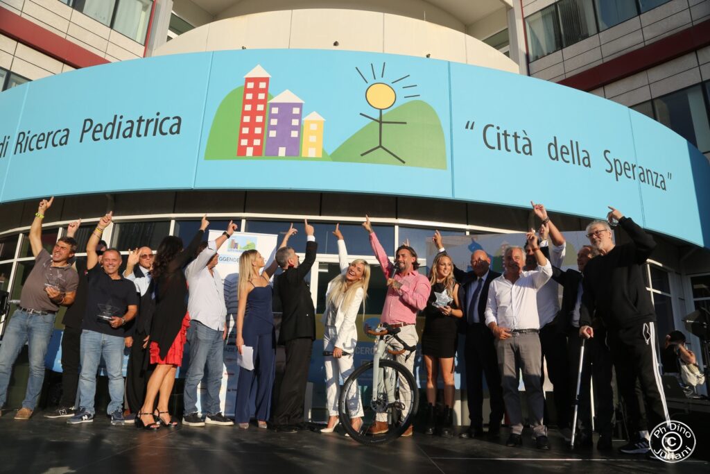 Leggende in Torre evento Premio Stella d'Oro Città della Speranza