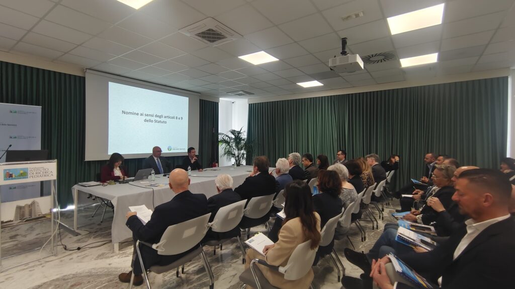 Assemblea Fondazione Città della Speranza 5 aprile 2025