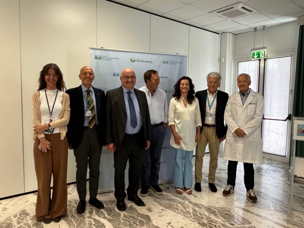 Visita del DG AULSS 6 Euganea Paolo Fortuna alla Torre della Ricerca
