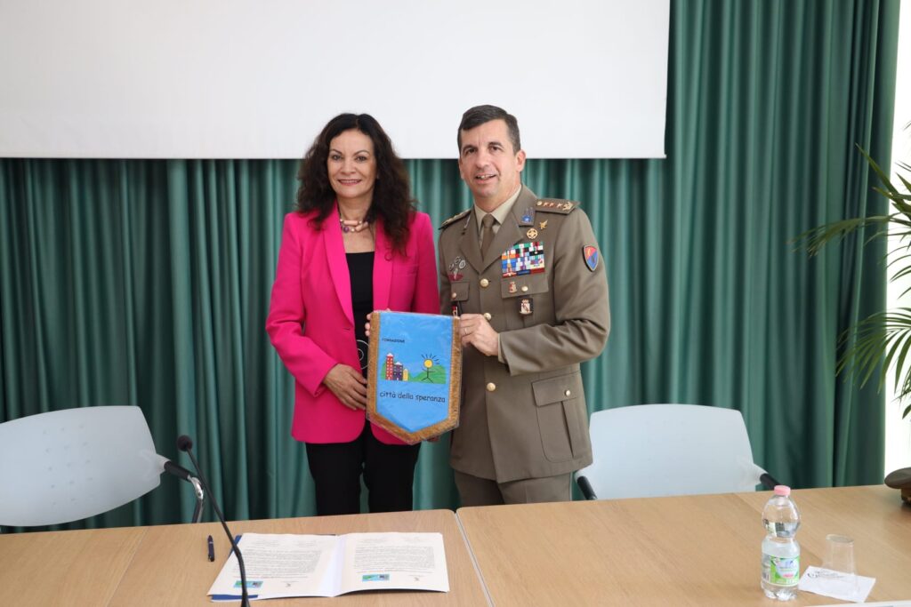 Rinnovo Protocollo 32° Reggimento Trasmissioni e Città della Speranza