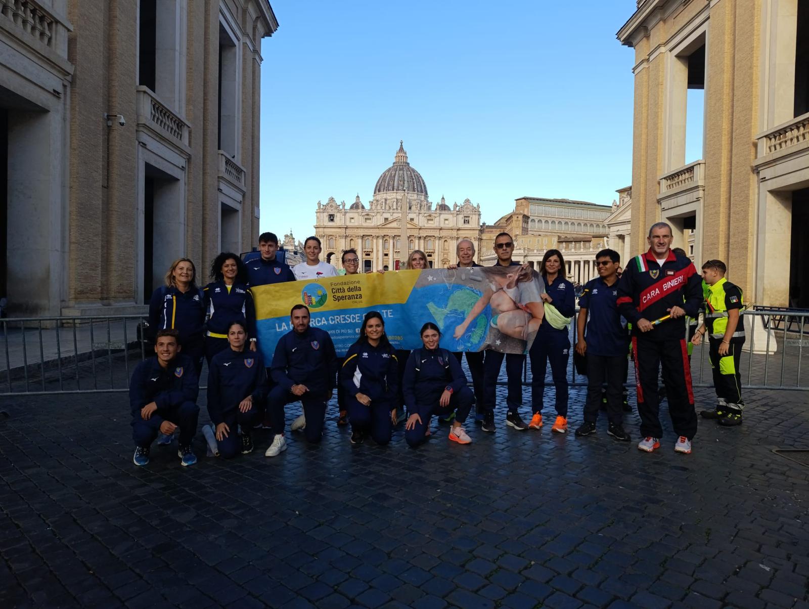 Staffetta della Speranza, Vaticano - Settembre 2025