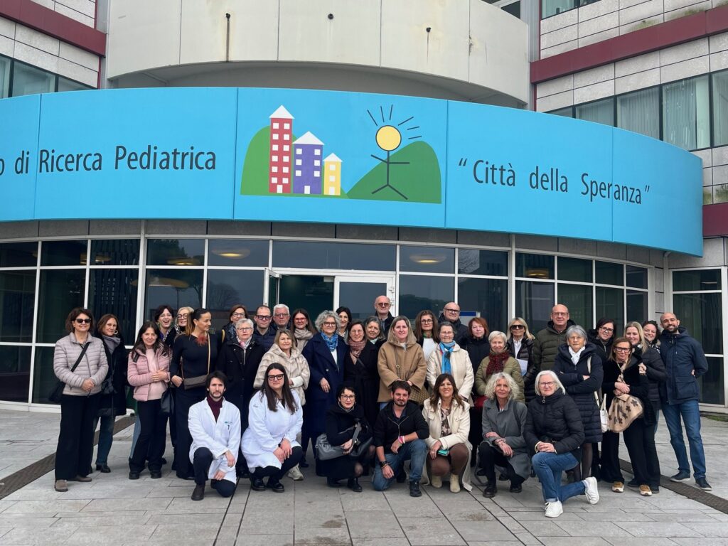 Il gruppo volontari di Città della Speranza