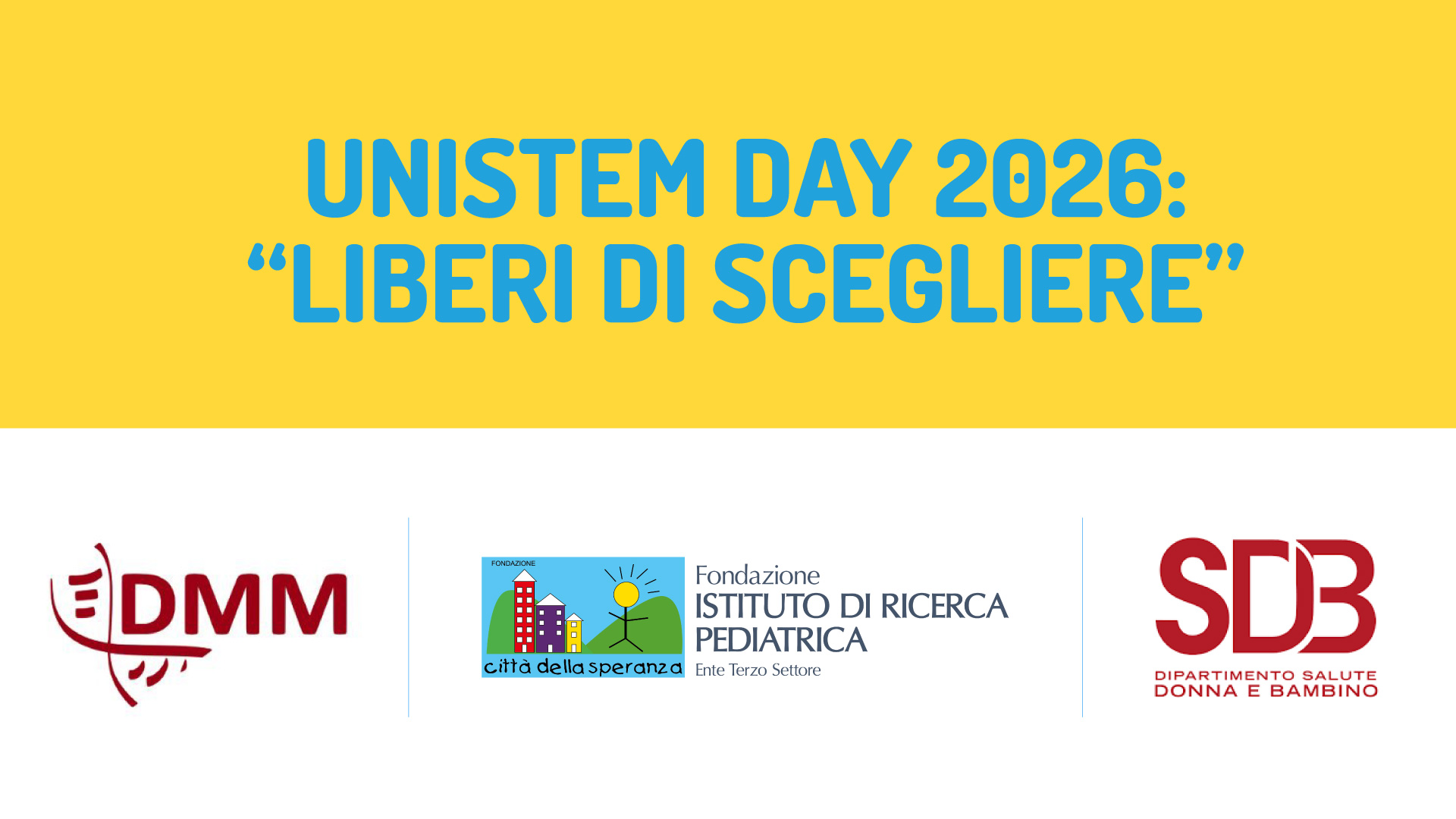 UniStem Day 2026 Liberi di scegliere all'Università di Padova